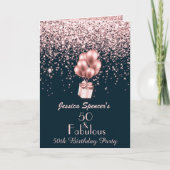 50 en Fabulous Roos Gold 50e verjaardag (Voorkant)