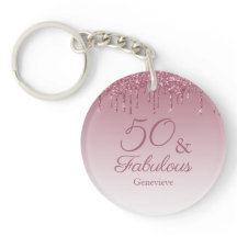 50 en Fabulous Roos Gold Pink Dripping Glitter