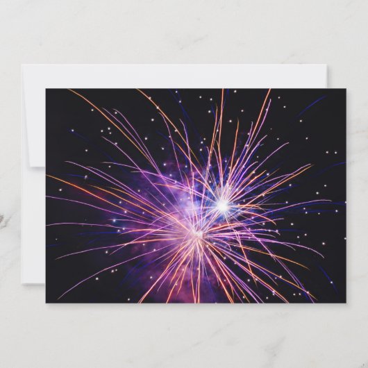 50 en Fabulous Roze 50ste verjaardagsfeest Foto Kaart (Achterkant)