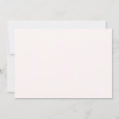 50 En Fabulous Roze Goud Schrift 50e Verjaardag Kaart (Achterkant)