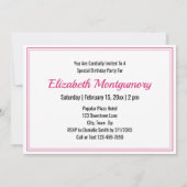 50 en Fabulous Rustic Bicycle Birthday Party Kaart (Achterkant)