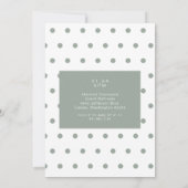 50- en Fabulous Sage Simple Birthday Kaart (Achterkant)