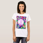 50 en Fabulous Sequin Birthday T-shirt (Voorkant volledig)