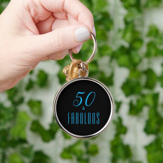 50 en Fabulous Sleutelhanger (Hand)