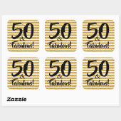 50 en Fabulous Sticker (Vel)