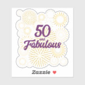 50 en Fabulous Sticker (Vel)