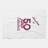 50 en Fabulous Theedoek (Horizontaal)