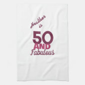 50 en Fabulous Theedoek (Verticaal)