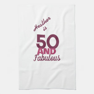 50 en Fabulous Theedoek