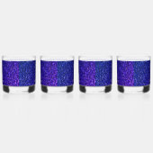 50 En Fabulous Verjaardag Blauw Glitter Gift Set Whisky Glas (Rechts)