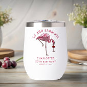 50 en Fabulous Verjaardag Flamingo Novelty Swag