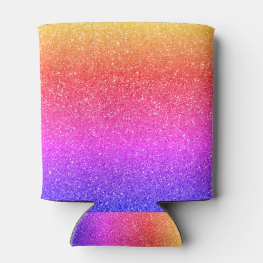 50 En Fabulous Verjaardag Roze Paarse Glitter 2020 Blikjeskoeler (Achterkant)