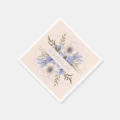 50 en Fabulous Violet Pastel Five Petal Wild Roos Servet (Hoek)