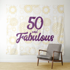 50 en Fabulous Wandkleed