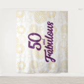 50 en Fabulous Wandkleed (Voorkant)