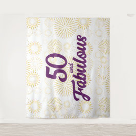 50 en Fabulous Wandkleed