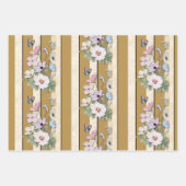 50 en Fabulous Wildflower Verjaardag Gift Wrap Inpakpapier Vel (Voorkant 3)