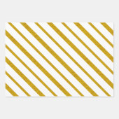 50 en Fabulous Zwart Wit Grijs en Goud Inpakpapier Vel (Voorkant 2)