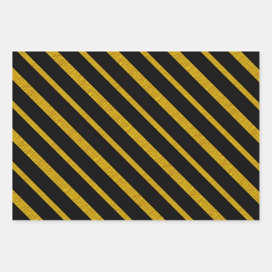 50 en Fabulous Zwart Wit Grijs en Goud Inpakpapier Vel (Voorkant)