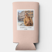 50 en fantastisch MET FOTO, retro verjaardag Seltzer Blikjeskoeler (Achterkant)