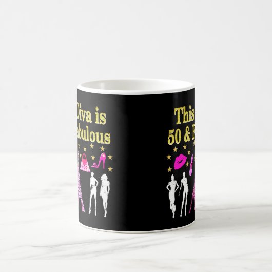 50 EN FANTASTISCH PARIJSE DESIGN KOFFIEMOK (Center)