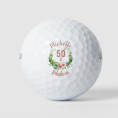 50 en fantastische 50e verjaardag golfballen (Voorkant)