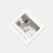 50 en fantastische aangepaste foto servetten (Hoek)