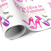 50 EN FANTASTISCHE DIVA CADEAUPAPIER (Rol Hoek)