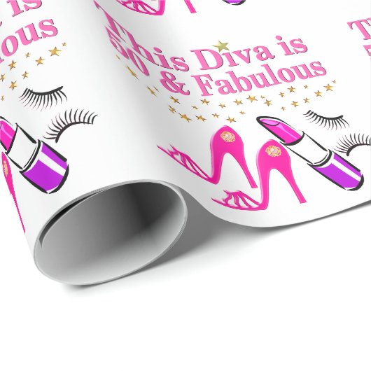 50 EN FANTASTISCHE DIVA CADEAUPAPIER (Rol Hoek)