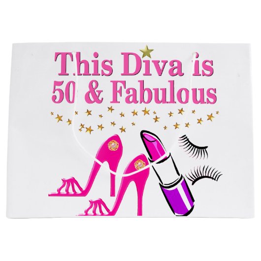 50 EN FANTASTISCHE DIVA LARGE CADEAUTASJE (Voorkant)