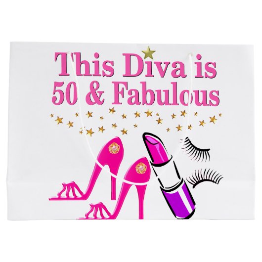 50 EN FANTASTISCHE DIVA LARGE CADEAUTASJE (Achterkant)