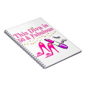 50 EN FANTASTISCHE DIVA NOTITIEBOEK (Rechterzijde)