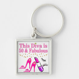 50 EN FANTASTISCHE DIVA SLEUTELHANGER