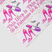 50 EN FANTASTISCHE DIVA TISSUEPAPIER (Detail)