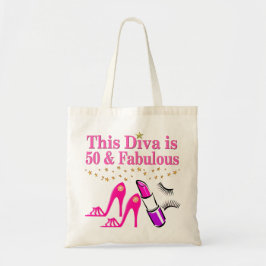 50 EN FANTASTISCHE DIVA TOTE BAG