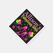 50 EN FANTASTISCHE GEPERSONALISEERDE FEESTSERVETTE SERVETTEN (Hoek)