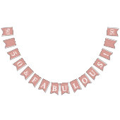 50 en fantastische glitter Roos gouden witte verja Vlaggetjes (Alle)