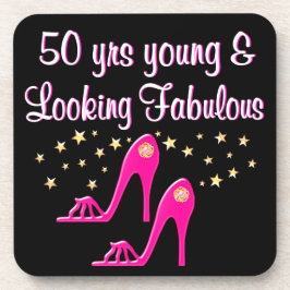 50 EN FANTASTISCHE SCHOENENKONINGIN ONDERZETTER