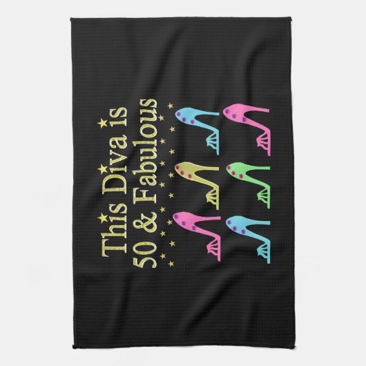 50 EN FANTASTISCHE SCHOENENKONINGIN THEEDOEK (Verticaal)