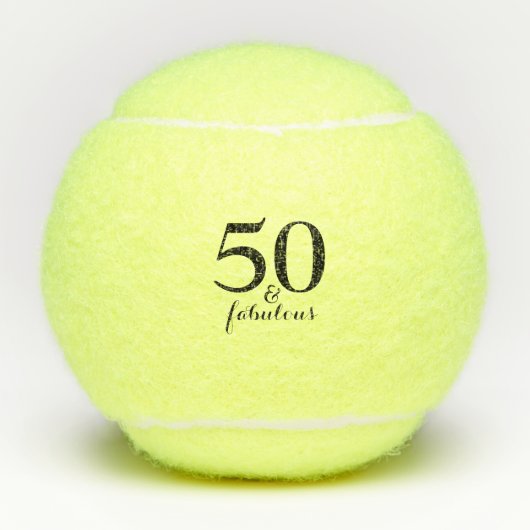 50 en fantastische tennisbal tennisballen (Voorkant)