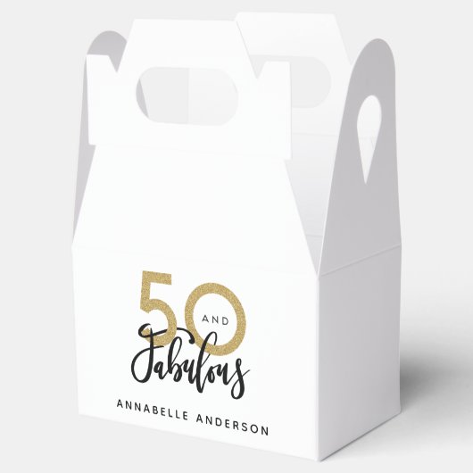 50 en fantastische verjaardag bedankdoosjes (Geopend)