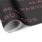 50 en feestdag cadeaupapier (Rol Hoek)