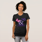 50 en feestdag t-shirt (Voorkant volledig)