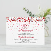 50 en fenomenale verjaardag kaart (Staand voorkant)