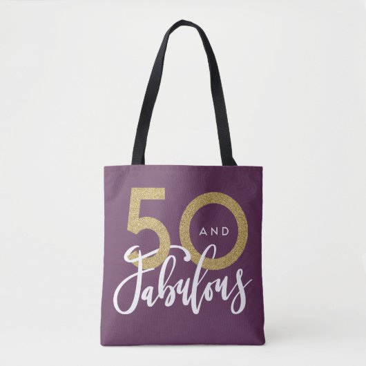 50 en geweldig tote bag (Voorkant)