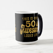 50 en Geweldige Mok voor morphing (Voorkant rechts)