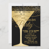 50 en het fantastische verjaardagsfeestje van cham kaart (Voorkant)