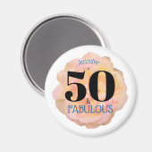 50 en het Roos van de Bleke strand van de Partij v Magneet (Voorkant / Achterkant)