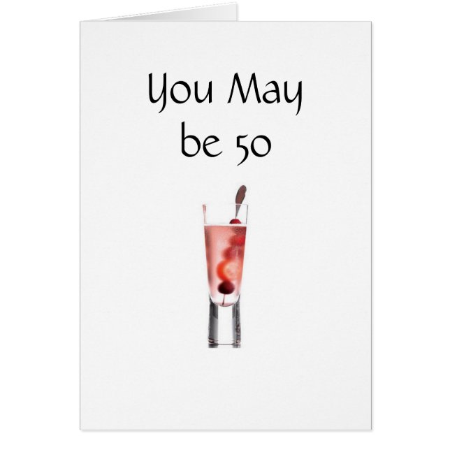 50 EN JE KUNT HET NOG STEEDS VERMENIGEN (Voorkant)