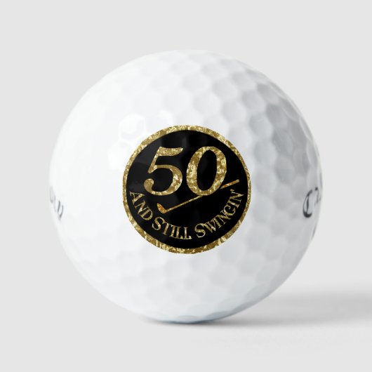 50 en nog steeds Golfvallen Golfballen (Voorkant)